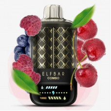 ELFBAR COMBO 25000 чорниця кисла малина-вишня