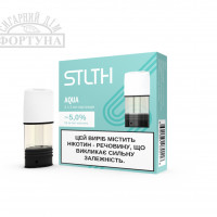 Картридж з рідиною для електронних сигарет STLTH- Aqua - 5%