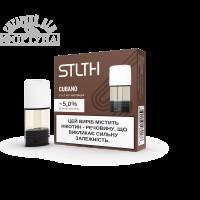 Картридж з рідиною для електронних сигарет STLTH- Cubano - 5%