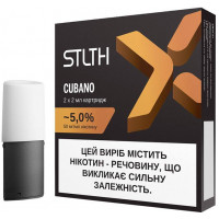 Картридж з рідиною для електронних сигарет STLTH- Cubano - 5%