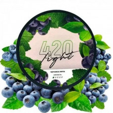 Тютюн 420 чорниця м'ята 100 гр